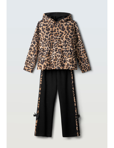 EBITA FASHION Παιδικό Σετ Παντελόνα 2τμχ Leopard