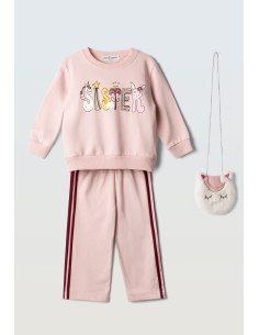 EBITA FASHION Παιδικό Σετ Παντελόνι 2τμχ Ροζ