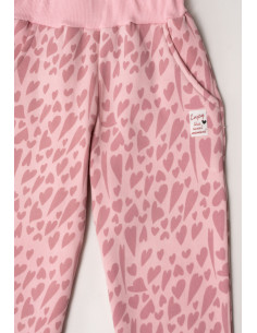 EBITA FASHION Παιδικό Σετ Φόρμα 3τμχ Leopard Ροζ 2