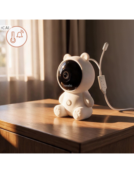 LIONELO Babyline Smart 2.0 Ενδοεπικοινωνία Μωρού Με Κάμερα Full HD & Wi-Fi