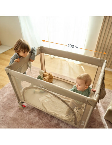 Lionelo Laura Παρκοκρέβατο 2 επιπέδων Beige Sand
