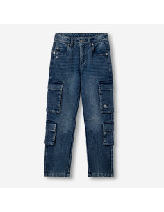 FUNKY FOR BABY Παιδικό Παντελόνι Τζιν Μπλε