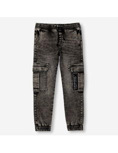 FUNKY FOR BABY Παιδικό Παντελόνι Τζιν Μαύρο