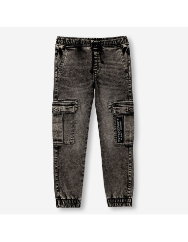 FUNKY FOR BABY Παιδικό Παντελόνι Τζιν Μαύρο