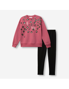 FUNKY FOR BABY Παιδικό Σετ Κολάν 2τμχ Μαντζέντα