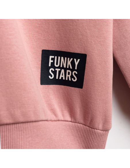FUNKY FOR BABY Παιδική Μπλούζα Φούτερ Ροζ
