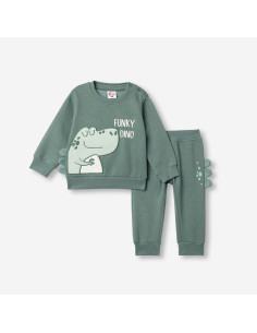 FUNKY FOR BABY Βρεφικό Σετ Φόρμα τμχ Πράσινο