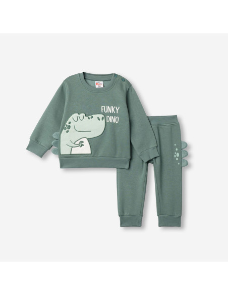 FUNKY FOR BABY Βρεφικό Σετ Φόρμα τμχ Πράσινο