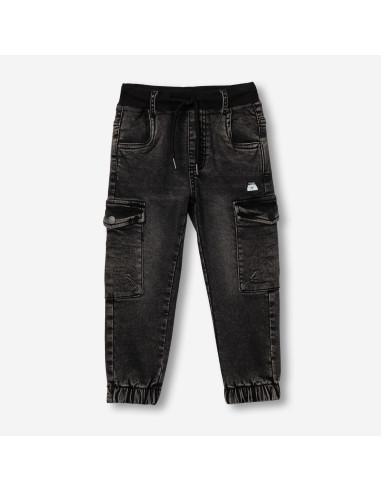 FUNKY FOR BABY Παιδικό Παντελόνι Τζιν Μαύρο