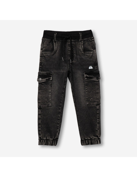 FUNKY FOR BABY Παιδικό Παντελόνι Τζιν Μαύρο