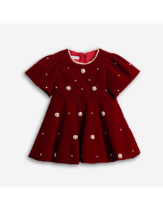 FUNKY FOR BABY Παιδικό Φόρεμα Μπορντό