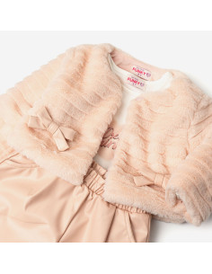 FUNKY FOR BABY Παιδικό Σετ Σορτς 3τμχ Σομόν 2