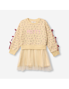 FUNKY FOR BABY Παιδικό Φόρεμα Μπεζ