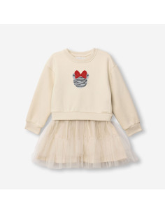 FUNKY FOR BABY Παιδικό Φόρεμα Μπεζ