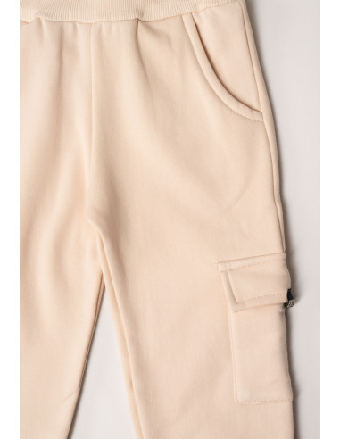 EBITA FASHION Παιδικό Σετ Φόρμα 3τμχ Cream