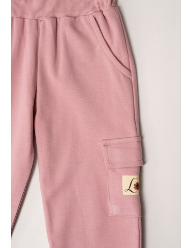 EBITA FASHION Παιδικό Σετ Φόρμα 3τμχ Cream