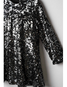 EBITA FASHION Παιδικό Φόρεμα 2τμχ Παγιέτα Μέντα 2