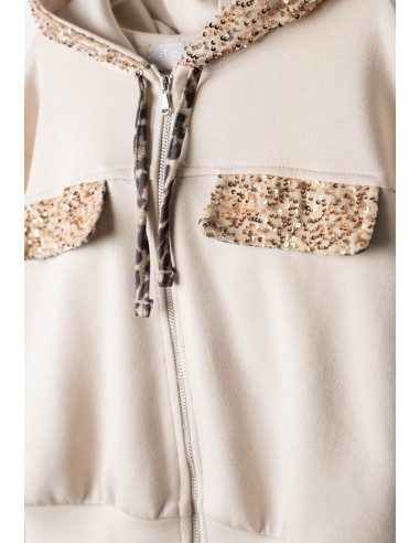 EBITA FASHION Παιδικό Σετ Παντελόνι 2τμχ Cream