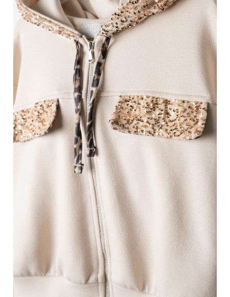 EBITA FASHION Παιδικό Σετ Παντελόνι 2τμχ Cream