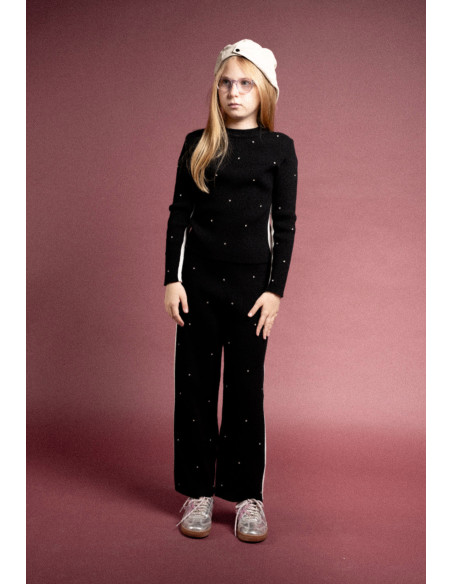 EBITA FASHION Παιδικό Σετ Παντελόνα 2τμχ Μαύρο