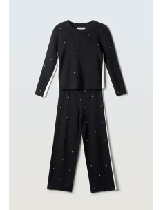 EBITA FASHION Παιδικό Σετ Παντελόνα 2τμχ Μαύρο