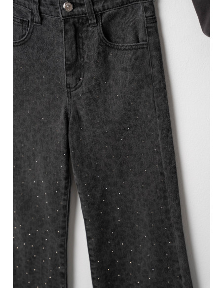 EBITA FASHION Παιδικό Σετ Παντελόνα 3τμχ Ανθρακί