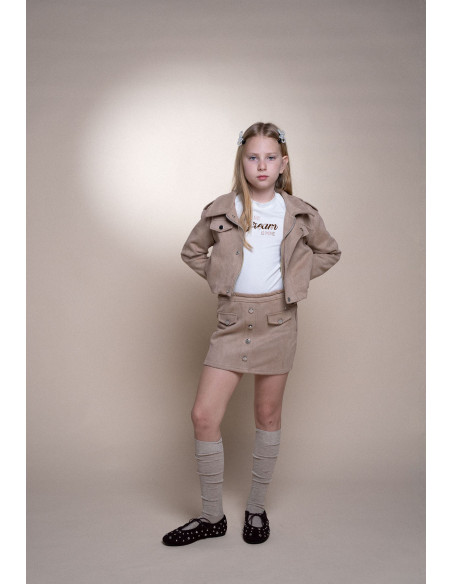 EBITA FASHION Παιδικό Σετ Φούστα 3τμχ Μπεζ