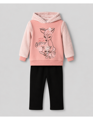 NEK KIDSWEAR Παιδικό Σετ Φόρμα 2τμχ Ροζ