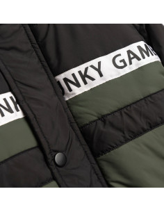 FUNKY FOR BABY Παιδικό Μπουφάν Μαύρο Πράσινο 2