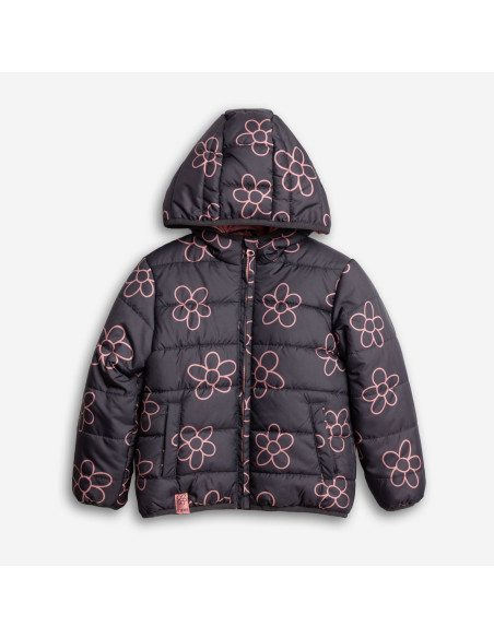 FUNKY FOR BABY Παιδικό Μπουφάν Ανθρακί