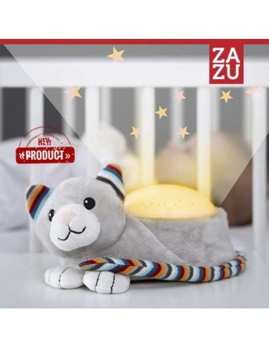 ZAZU Kiki γατούλα Προτζέκτορας νανουρίσματος & λευκούς ήχους