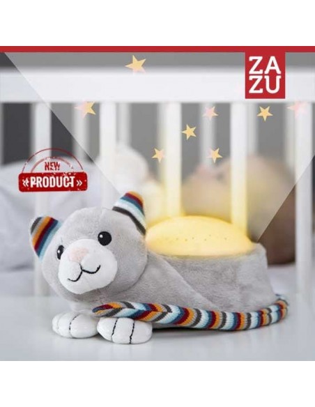 ZAZU Kiki γατούλα Προτζέκτορας νανουρίσματος & λευκούς ήχους