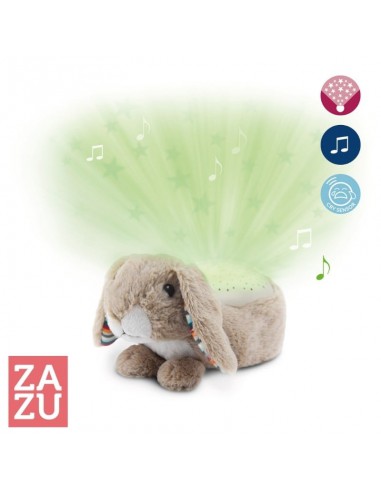 ZAZU Ruby Λαγός Προτζέκτορας νανουρίσματος & λευκούς ήχους
