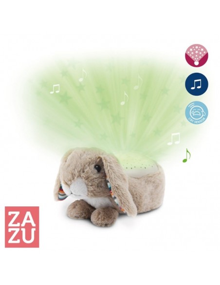 ZAZU Ruby Λαγός Προτζέκτορας νανουρίσματος & λευκούς ήχους