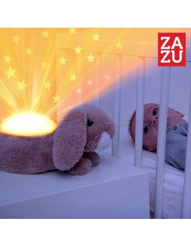 ZAZU Ruby Λαγός Προτζέκτορας νανουρίσματος & λευκούς ήχους