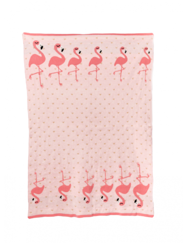 BIZZI GROWIN Flamingo Κουβέρτα Αγκαλιάς