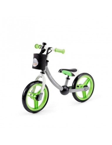 KINDERKRAFT Παιδικό Ποδήλατο Ισορροπίας 2Way Next Green/ Grey