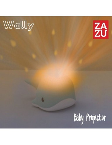 ZAZU Wally Φάλαινα Προτζέκτορας Ύπνου με Λευκούς Ήχους