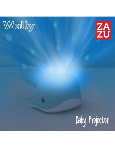 ZAZU Wally Φάλαινα Προτζέκτορας Ύπνου με Λευκούς Ήχους