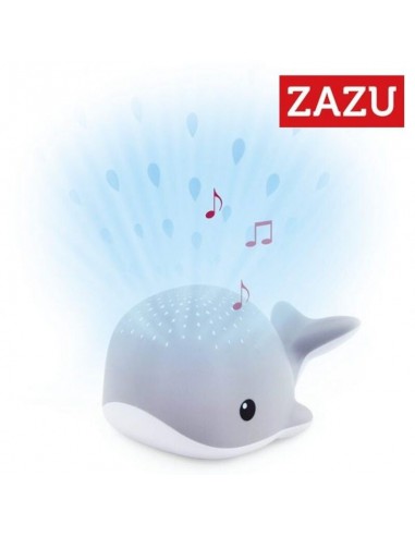 ZAZU Wally Φάλαινα Προτζέκτορας Ύπνου με Λευκούς Ήχους
