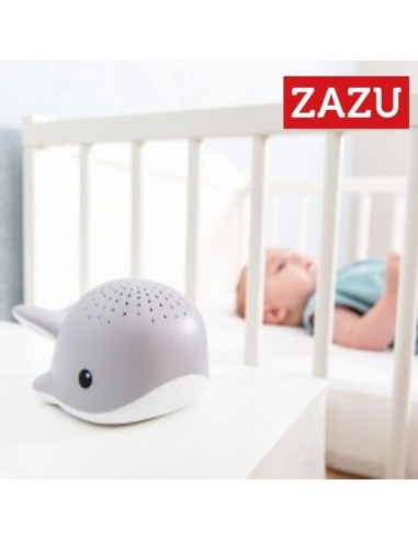 ZAZU Wally Φάλαινα Προτζέκτορας Ύπνου με Λευκούς Ήχους