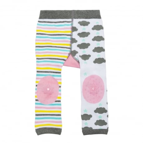 ZOOCCHINI Grip+Easy Crawler Pants & Socks Set – Silas the Sloth