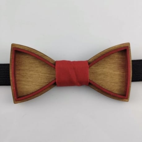 BONJOUR BEBE Ξύλινα Παπιγιόν 3D
