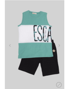 EBITA FASHION Σετ Σορτσάκι Κίτρινο