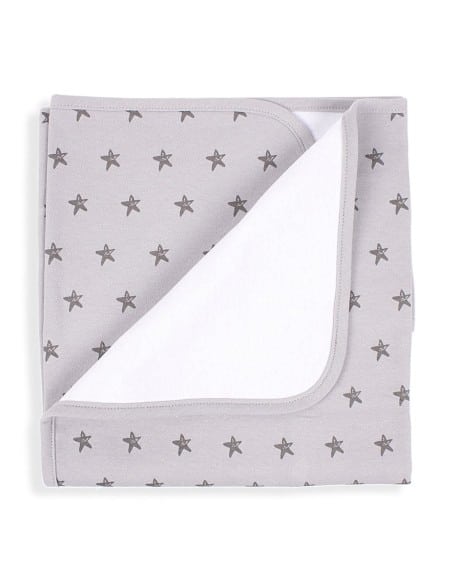 INTERBABY Κουβερτάκι Αγκαλιάς Βαμβακερο  Estrela Grey