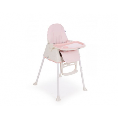 Kikka Boo High Chair 2 in 1 Creamy Pink
