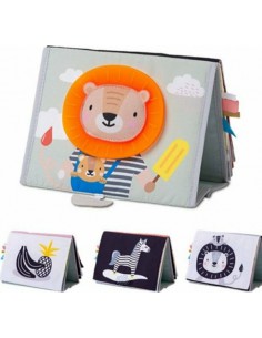 Taf Toys Εκπαιδευτικό Βιβλιαράκι Savannah Tummy-time 2
