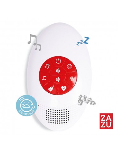 ZAZU Βρεφική Συσκευή ύπνου με χτύπο της καρδιάς & λευκούς ήχους