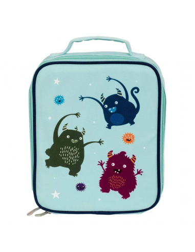 A LITTLE LOVELY COMPANY Ισοθερμική τσάντα φαγητού Monsters 