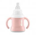 BEABA Εκπαιδευτικό Ποτηράκι 3in1 Evolutive Old Pink 150 ml